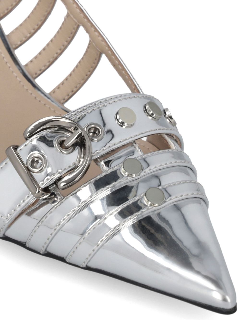 Pinko Flat shoes Silver SD0249E003GLORIA02ZZF (PINKO / パンプス・ハイヒール ) | PINKO (ピンコ)(2)