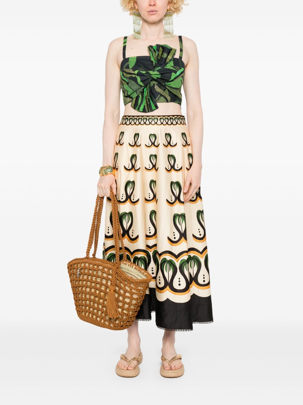 FARM RIO Top Green 33759225129 (FARM RIO / タンクトップ・キャミソール ) | FARM RIO (ファーム リオ)(8)