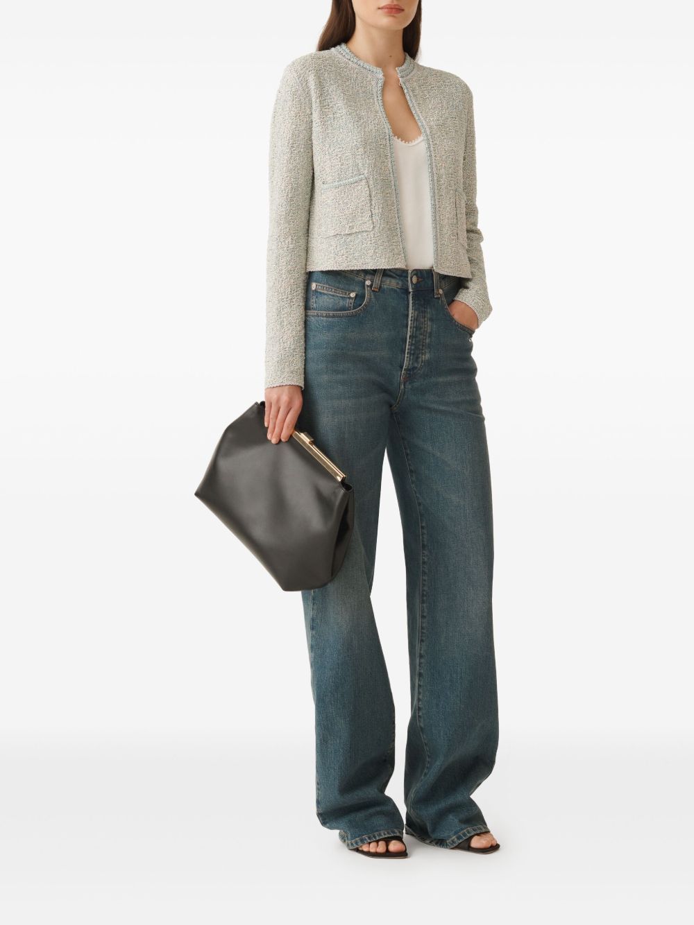 Fabiana Filippi Sweaters Yellow MAD275F584L366VR1 (FABIANA FILIPPI / ニット・セーター・カーディガン ) | FABIANA FILIPPI (ファビアナフィリッピ)(7)