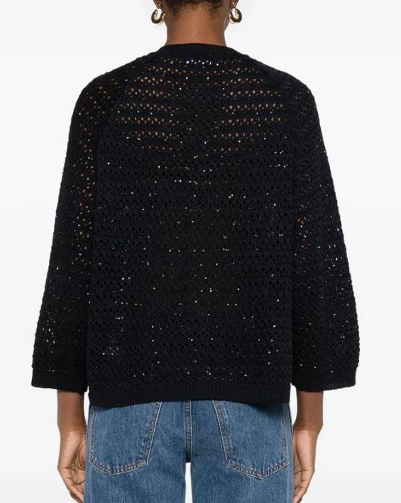 Fabiana Filippi Sweaters Blue MAD275F528L3535146 (FABIANA FILIPPI / ニット・セーター・カーディガン ) | FABIANA FILIPPI (ファビアナフィリッピ)(2)