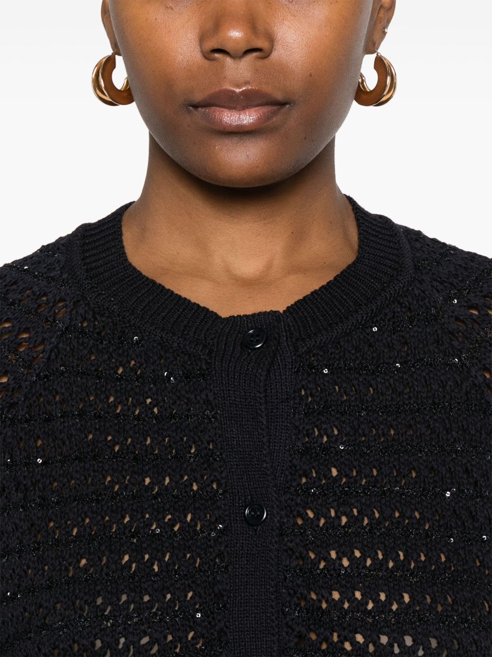 Fabiana Filippi Sweaters Blue MAD275F528L3535146 (FABIANA FILIPPI / ニット・セーター・カーディガン ) | FABIANA FILIPPI (ファビアナフィリッピ)(4)