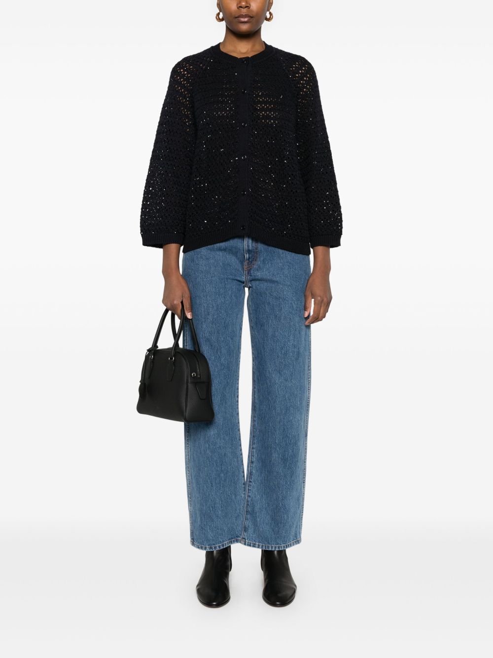 Fabiana Filippi Sweaters Blue MAD275F528L3535146 (FABIANA FILIPPI / ニット・セーター・カーディガン ) | FABIANA FILIPPI (ファビアナフィリッピ)(7)