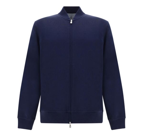 Brunello Cucinelli Sweaters Blue MM8319072GC1265 (Brunello Cucinelli / カジュアルジャケット・ベスト ) | Brunello Cucinelli (ブルネロ・クチネリ)