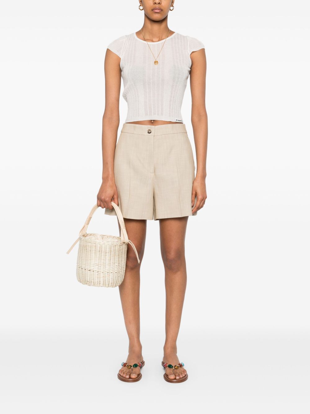 Pinko Shorts PENNY104702A2EJD18 (PINKO / ショートパンツ ) | PINKO (ピンコ)(4)