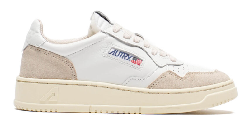 AUTRY Flat shoes AULWLS33LEATSUEDEWHITE (AUTRY / スニーカー ) | AUTRY (オートリー)