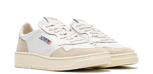 AUTRY Flat shoes AULWLS33LEATSUEDEWHITE (AUTRY / スニーカー ) | AUTRY (オートリー)(1)