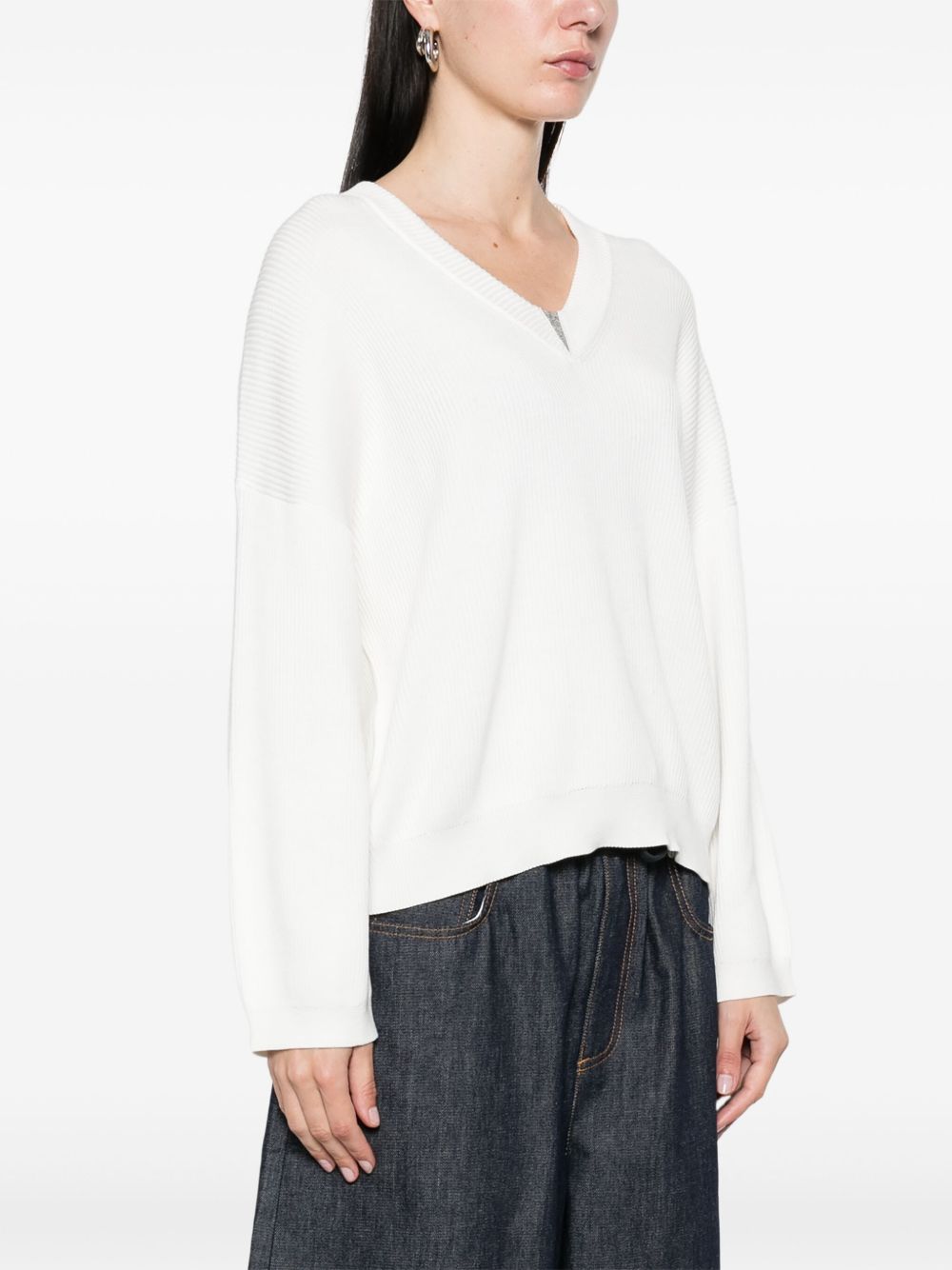 Brunello Cucinelli Sweaters M19255002C2723 (Brunello Cucinelli / ニット・セーター・カーディガン ) | Brunello Cucinelli (ブルネロ・クチネリ)(3)