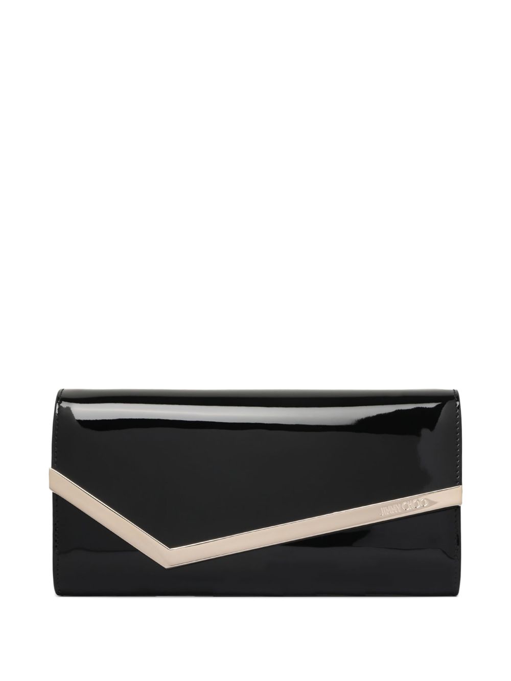 Jimmy Choo Bags.. EMMIEPATBLACKLIGHTGOLD (JIMMY CHOO / クラッチバッグ・ポーチ ) | JIMMY CHOO (ジミー チュウ)