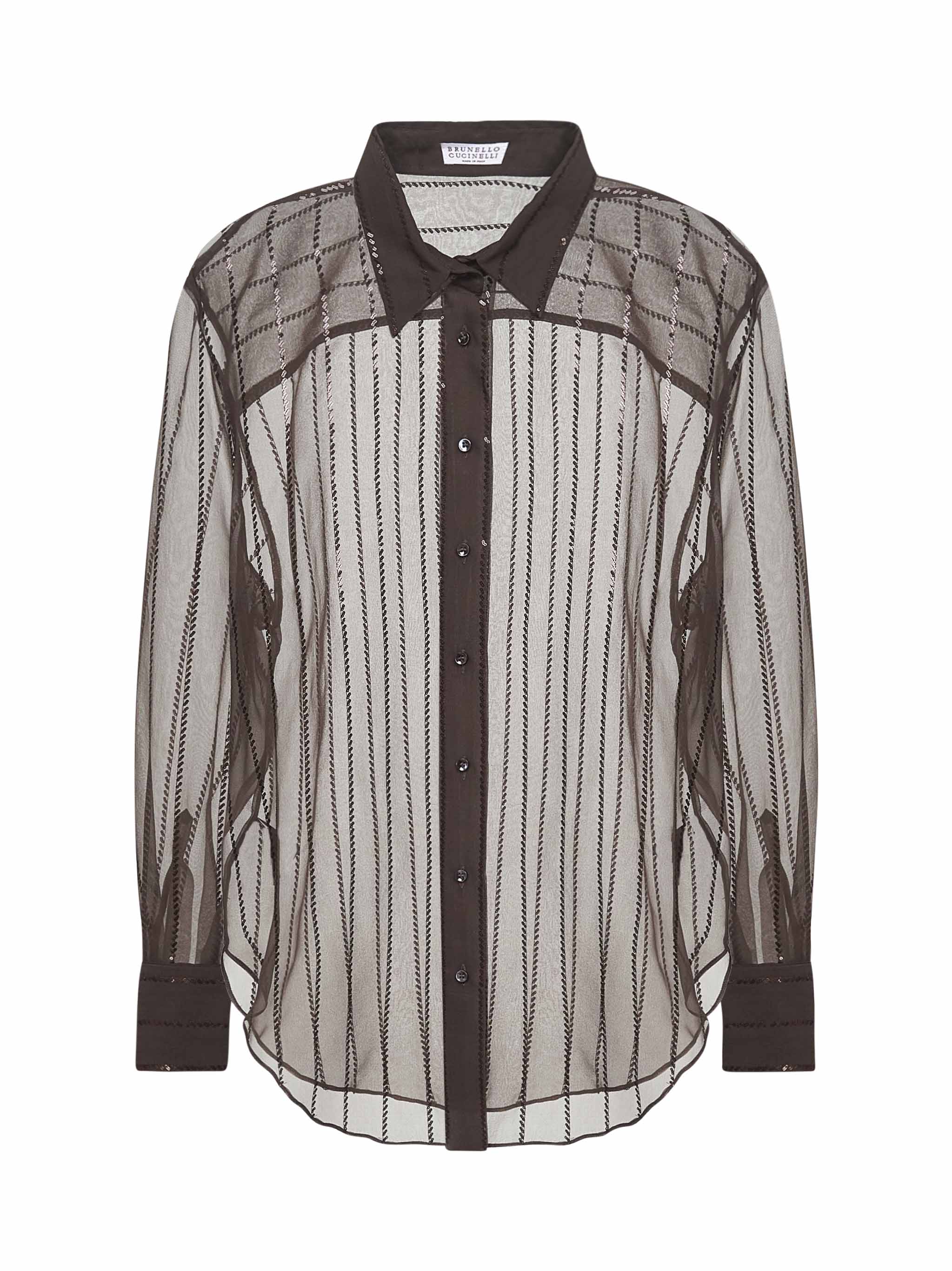Brunello Cucinelli Shirts MF940RI516C4222 (Brunello Cucinelli / シャツ・ブラウス ) | Brunello Cucinelli (ブルネロ・クチネリ)