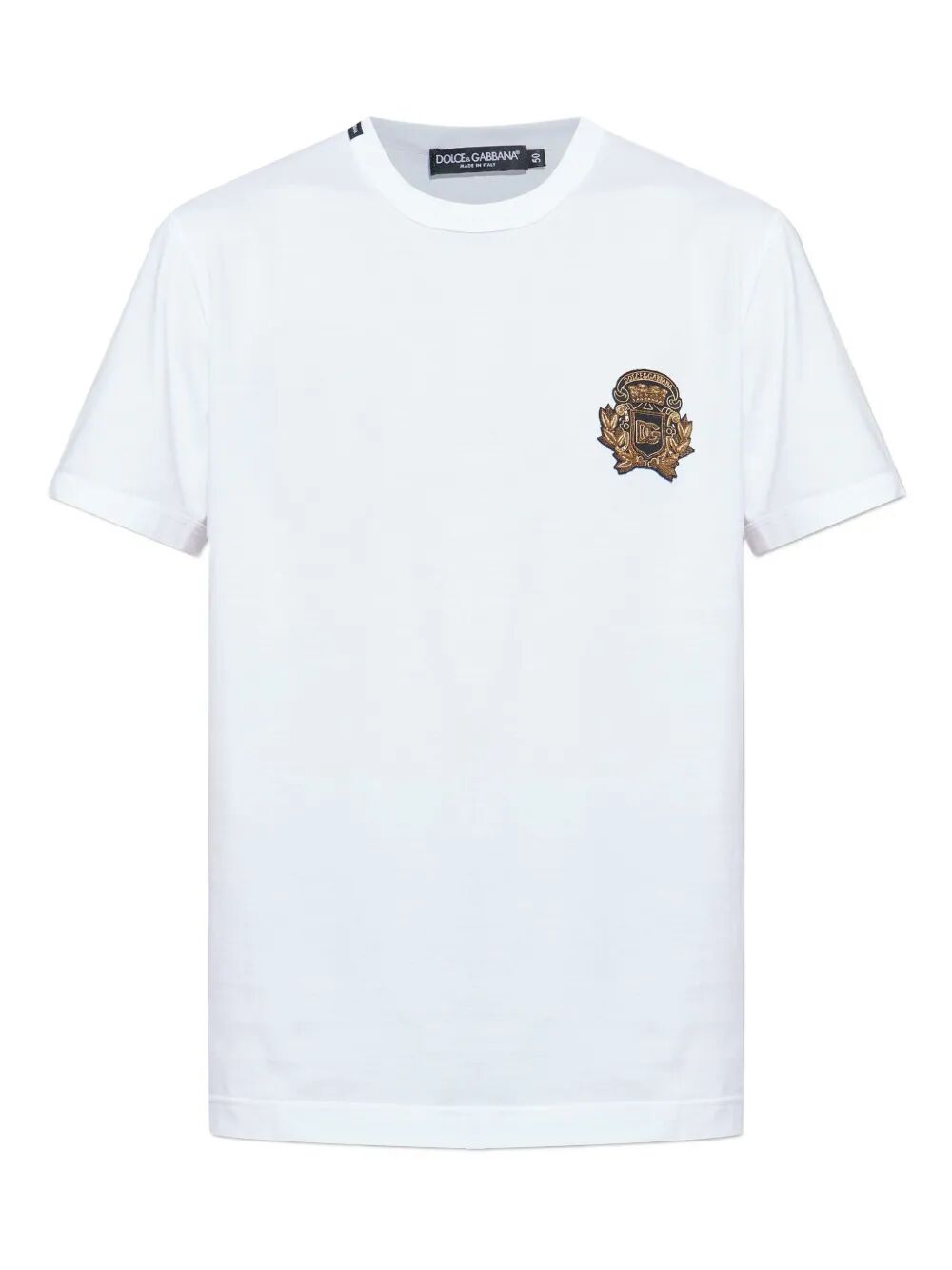 CREST PATCH COTTON T-SHIRT G8PV1ZG7PJ5W0800 (Dolce & Gabbana / Tシャツ・カットソー ) | Dolce & Gabbana (ドルチェガッバーナ)