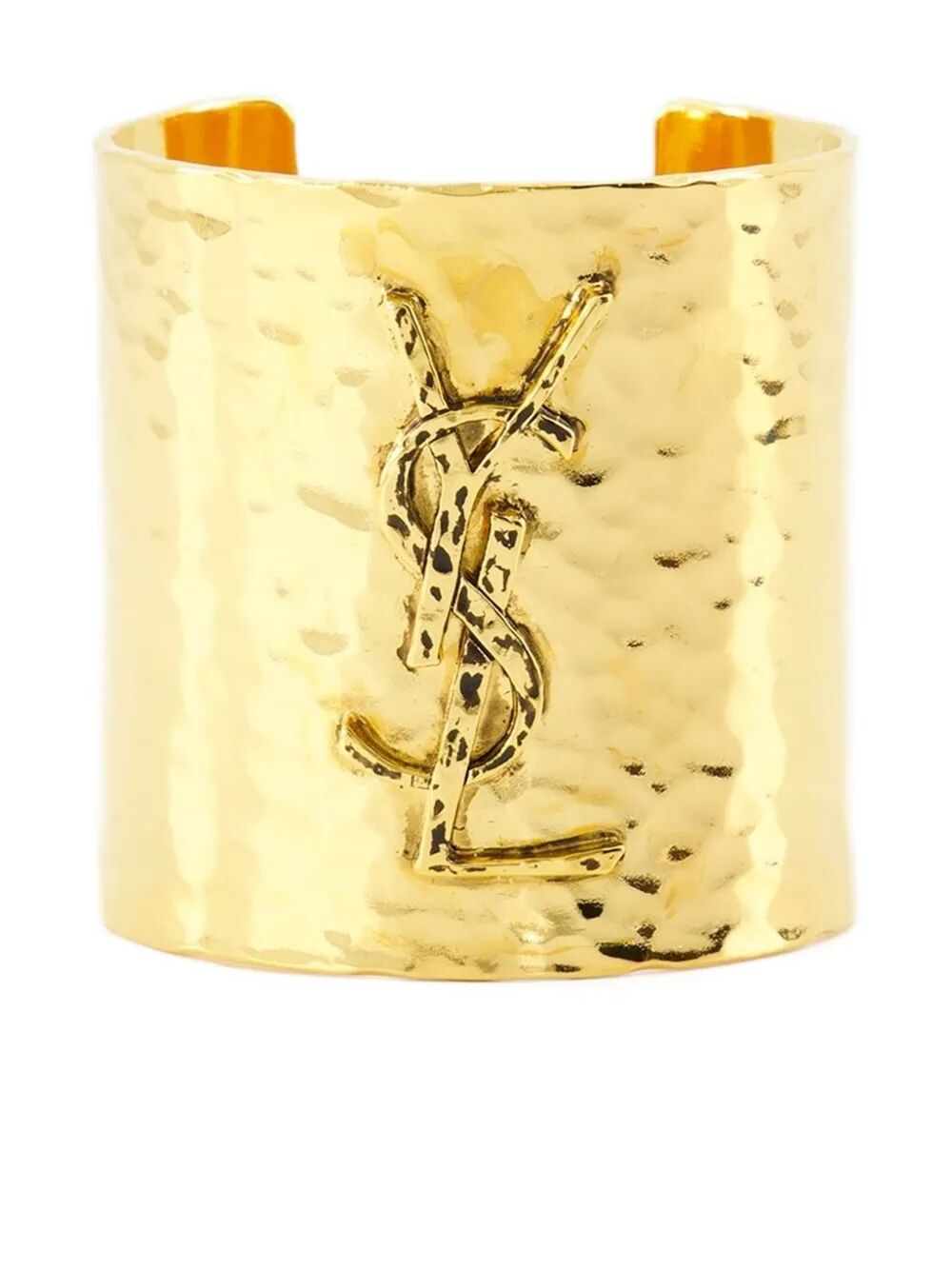 CASSANDRE CUFF IN HAMMERED METAL 831752Y15008060 (Saint Laurent / ブレスレット ) | Saint Laurent (サンローラン)