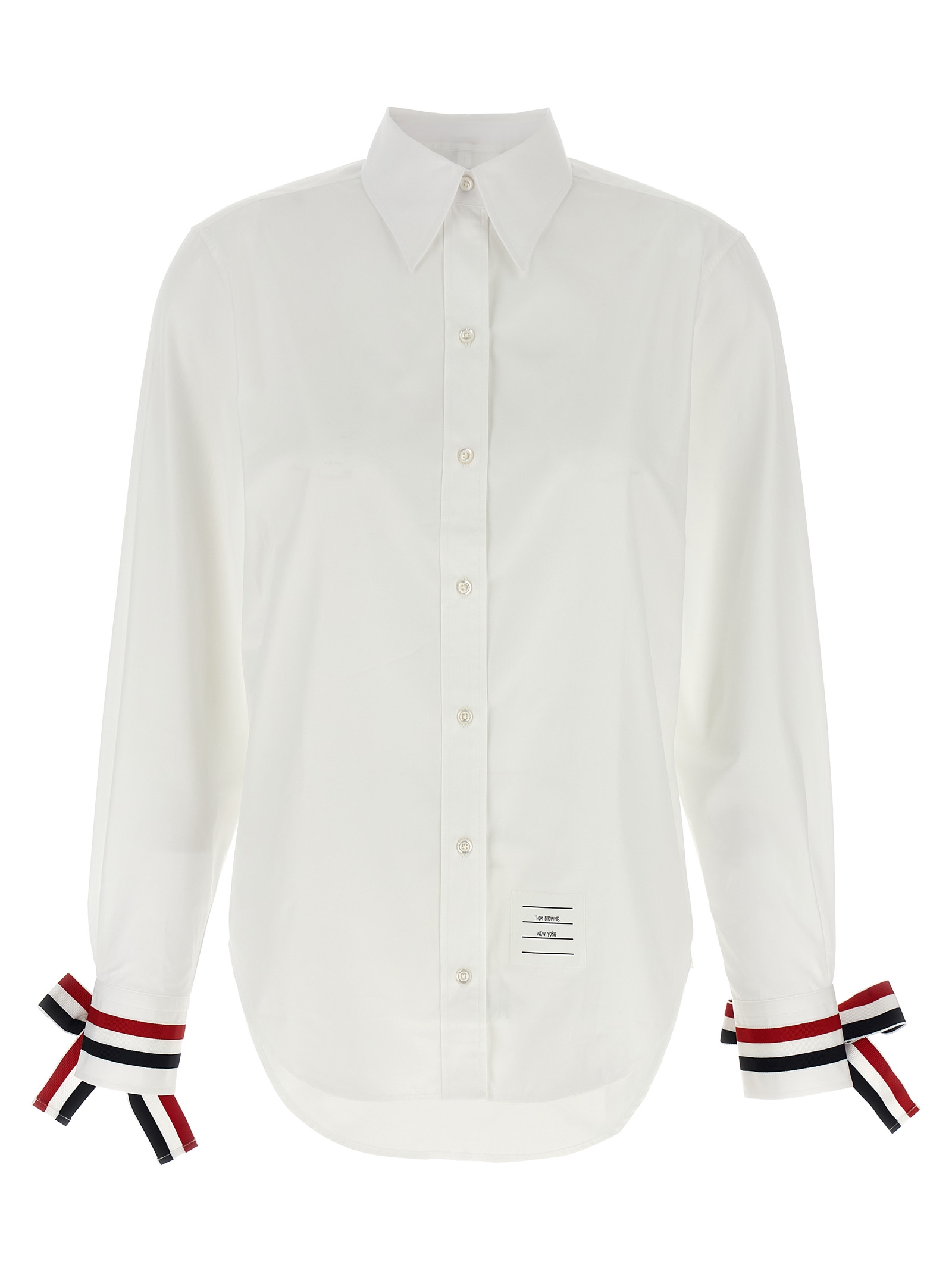 RWB tape cuffs shirt FLL156A03113100 (Thom Browne / シャツ・ブラウス ) | Thom Browne (トム・ブラウン)
