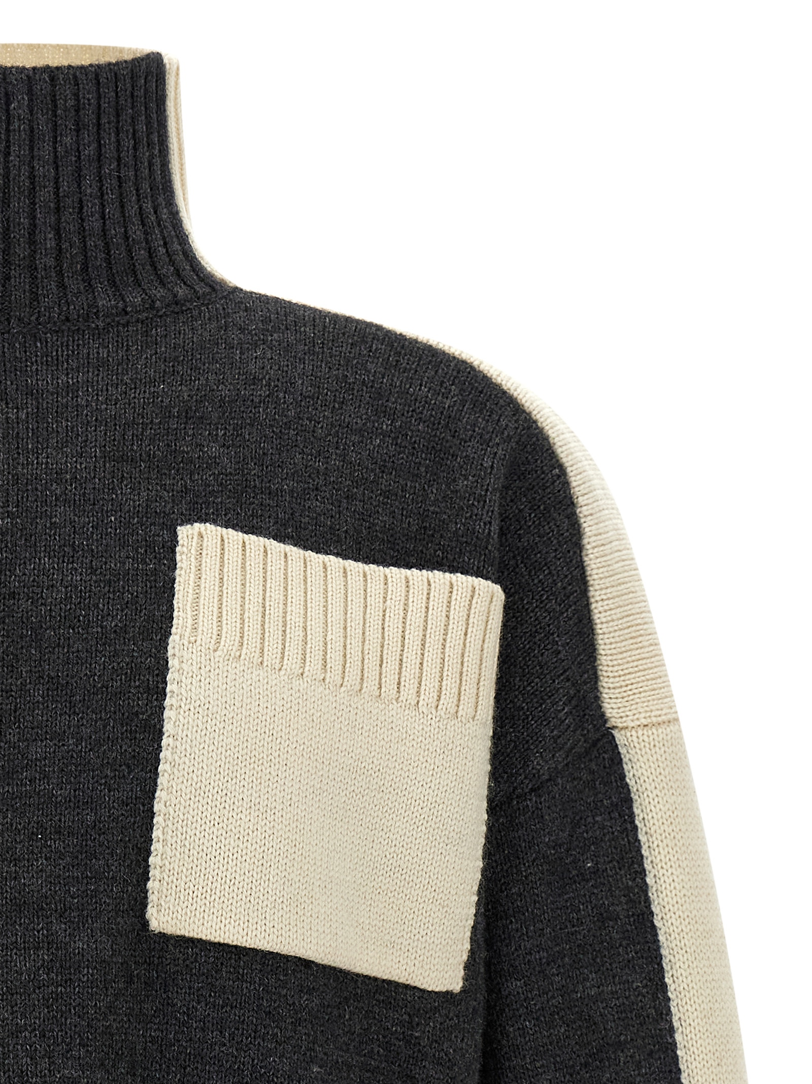 'Two tone' sweater KW1308YN0367929 (JW Anderson / ニット・セーター・カーディガン ) | JW Anderson (ジェイダブリュー アンダーソン)(2)