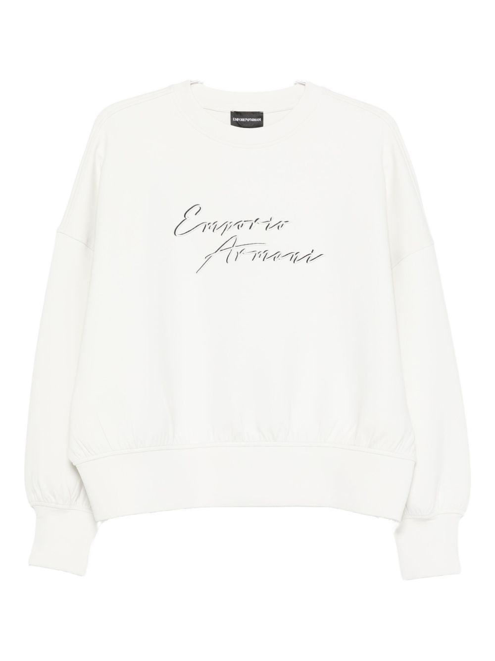 Emporio Armani Sweaters Ivory EW001354AF10002U1144 (EMPORIO ARMANI / スウェット・フーディー ) | EMPORIO ARMANI (エンポリオ アルマーニ)