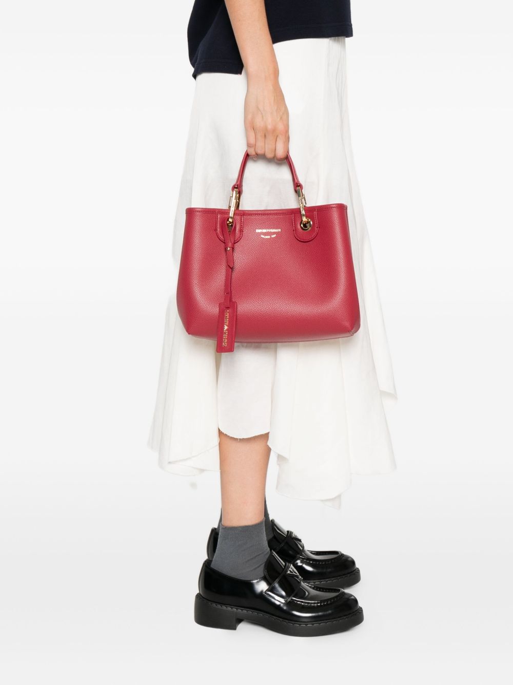 Emporio Armani Bags.. Bordeaux EW000361AF12036M5068 (EMPORIO ARMANI / トートバッグ ) | EMPORIO ARMANI (エンポリオ アルマーニ)(3)