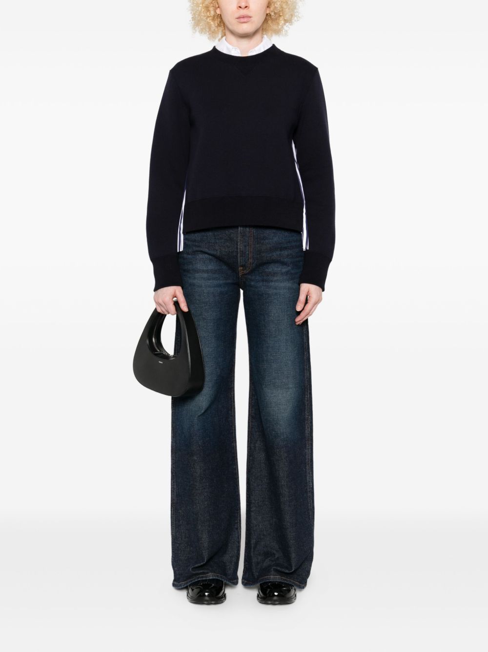 Sacai Sweaters Blue SCW232240 (sacai / ニット・セーター・カーディガン ) | sacai (サカイ)(1)
