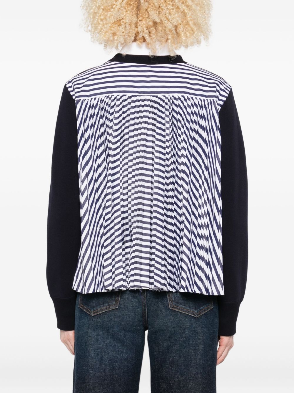 Sacai Sweaters Blue SCW232240 (sacai / ニット・セーター・カーディガン ) | sacai (サカイ)(2)