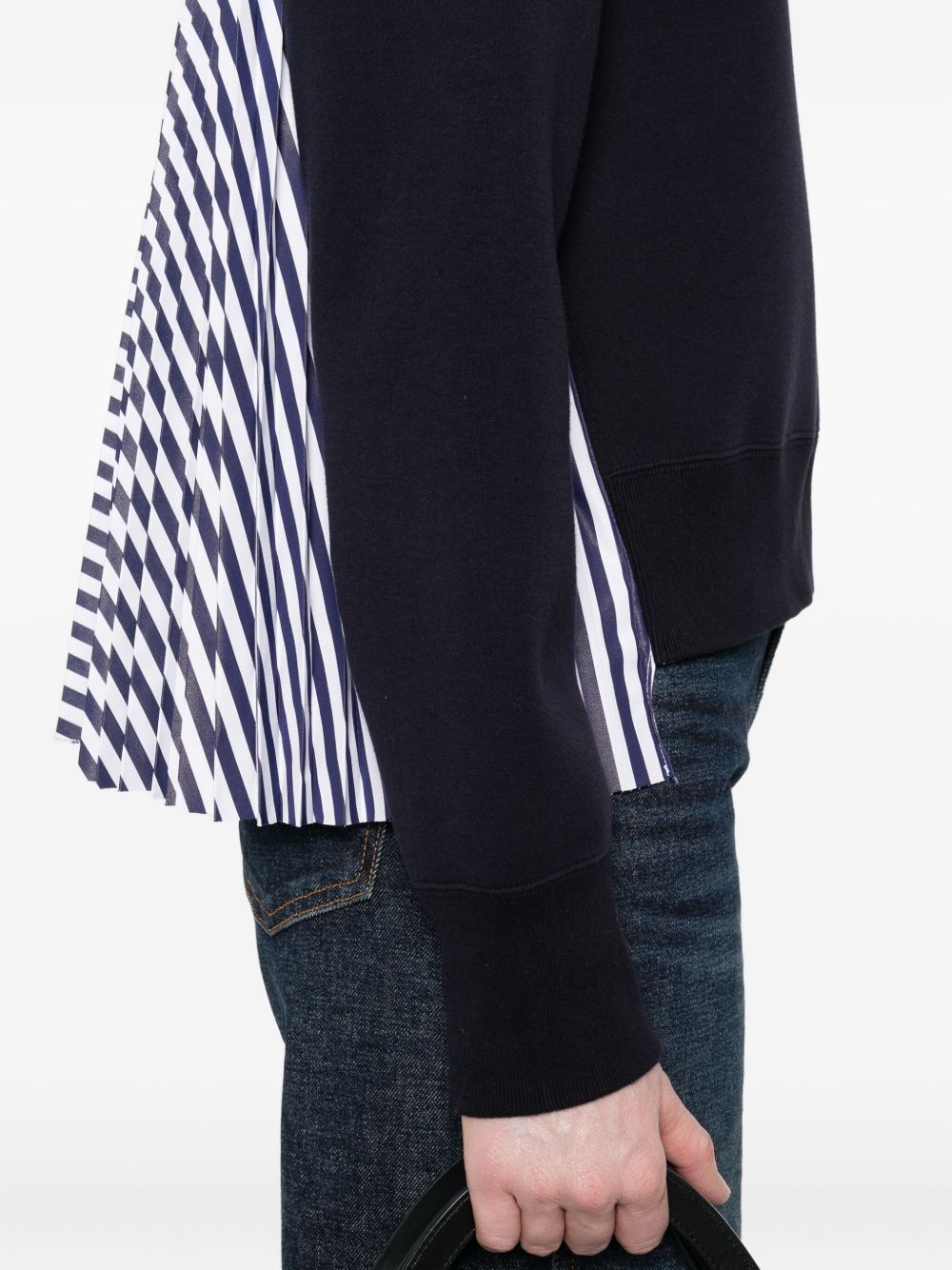 Sacai Sweaters Blue SCW232240 (sacai / ニット・セーター・カーディガン ) | sacai (サカイ)(3)