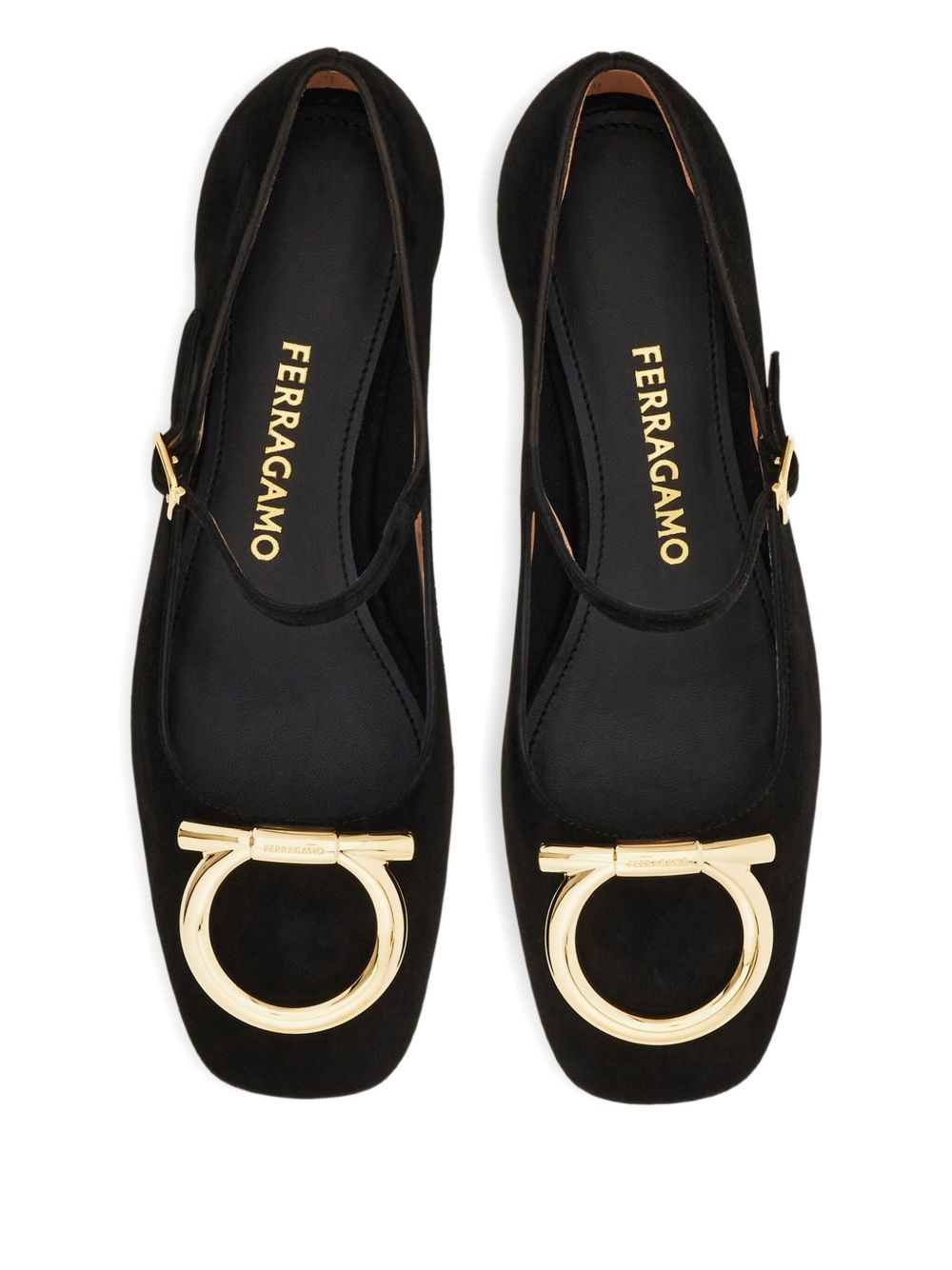 Ferragamo Flat shoes Black 01K691786975001 (FERRAGAMO / フラットシューズ ) | FERRAGAMO (フェラガモ)(1)