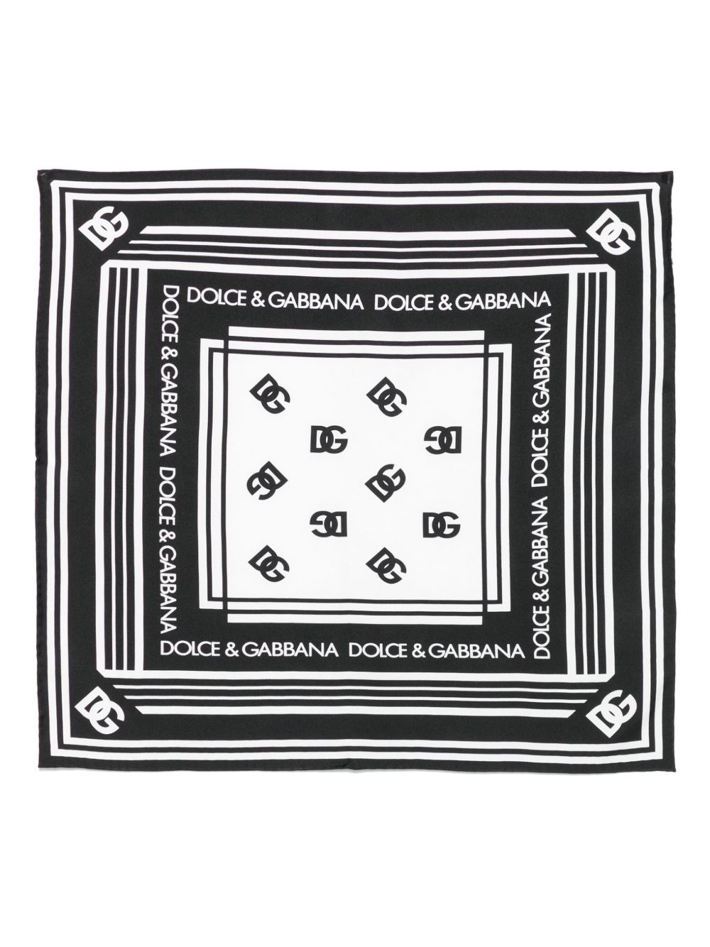 Dolce & Gabbana Scarfs Black FN093RGDDARHA9CN (Dolce & Gabbana / スカーフ・マフラー ) | Dolce & Gabbana (ドルチェガッバーナ)