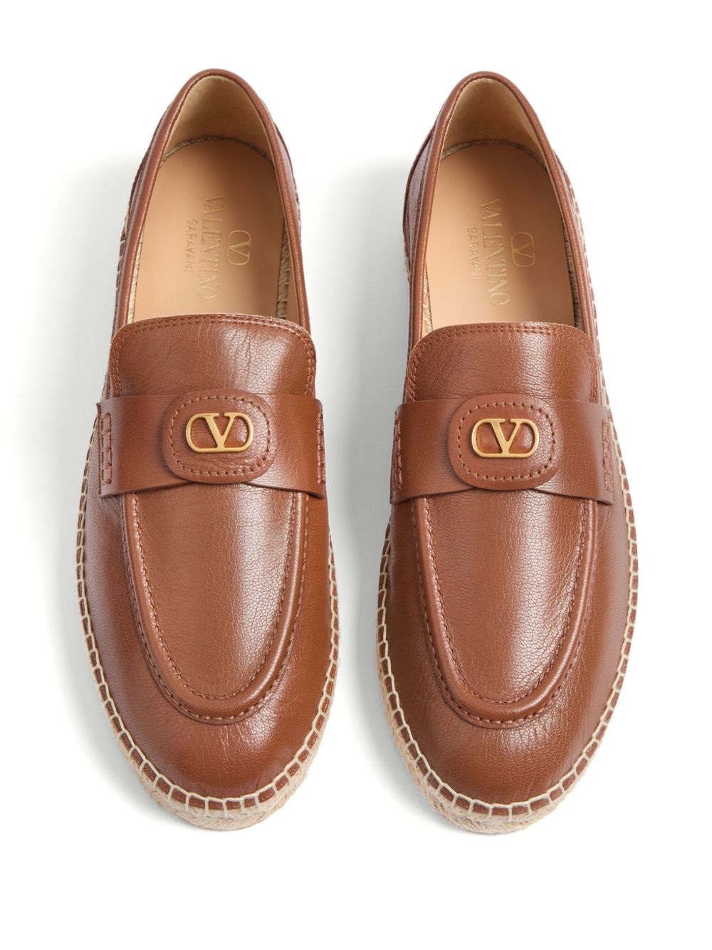 Valentino Garavani Flat shoes Leather Brown YS0K00UDXN58 (Valentino Garavani / フラットシューズ ) | Valentino Garavani (ヴァレンティノ)(1)