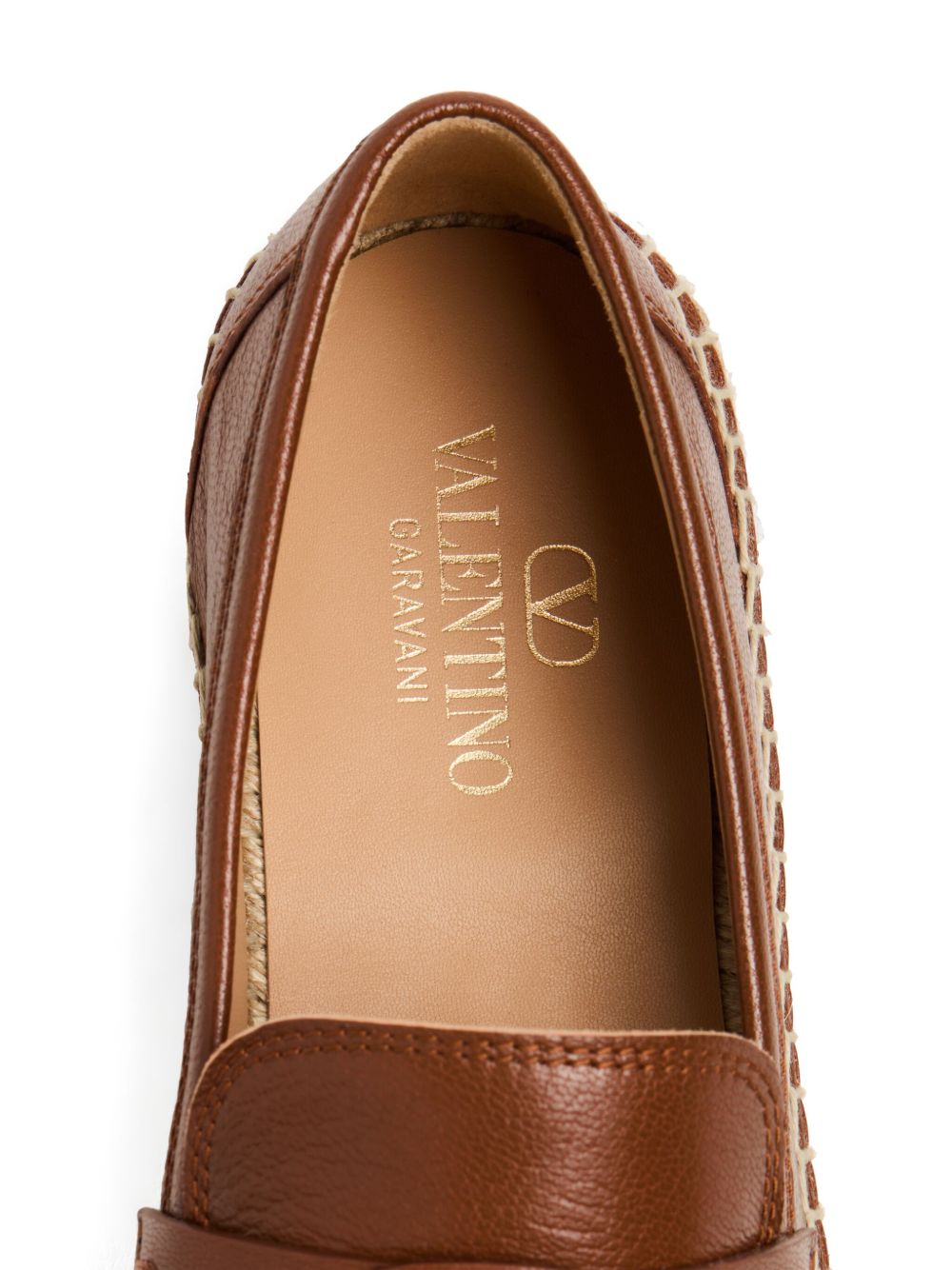 Valentino Garavani Flat shoes Leather Brown YS0K00UDXN58 (Valentino Garavani / フラットシューズ ) | Valentino Garavani (ヴァレンティノ)(3)