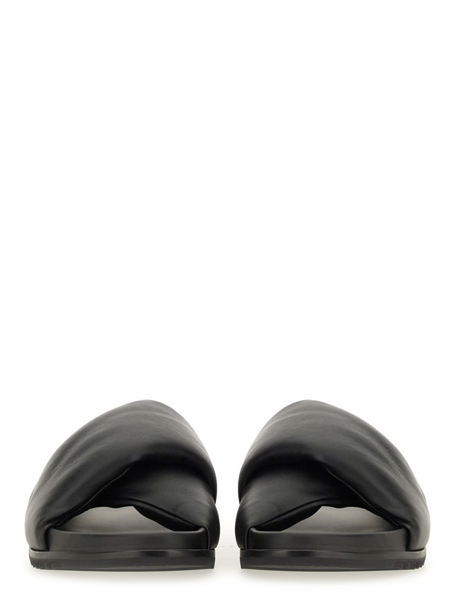LEATHER SLIDE SANDAL RU01E5800LLP09 (Rick Owens / サンダル ) | Rick Owens (リック オウエンス)(4)