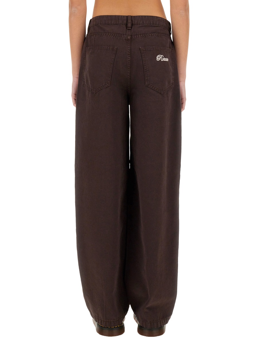 WIDE LEG PANTS 113361578BCR1727578 (ROTATE / パンツ ) | ROTATE (ロテート)(2)
