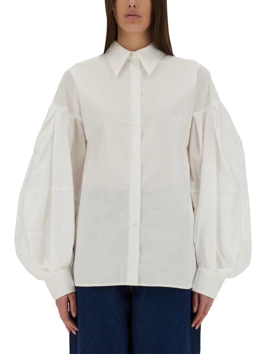 SHIRT WITH "COCOON" SLEEVES 25PCTO002CO1077U1000 (NINA RICCI / シャツ・ブラウス ) | NINA RICCI (ニナ リッチ)