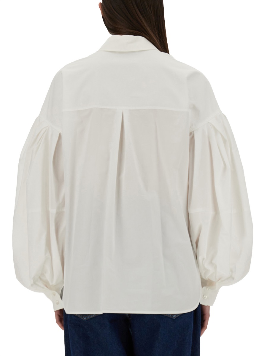 SHIRT WITH "COCOON" SLEEVES 25PCTO002CO1077U1000 (NINA RICCI / シャツ・ブラウス ) | NINA RICCI (ニナ リッチ)(2)
