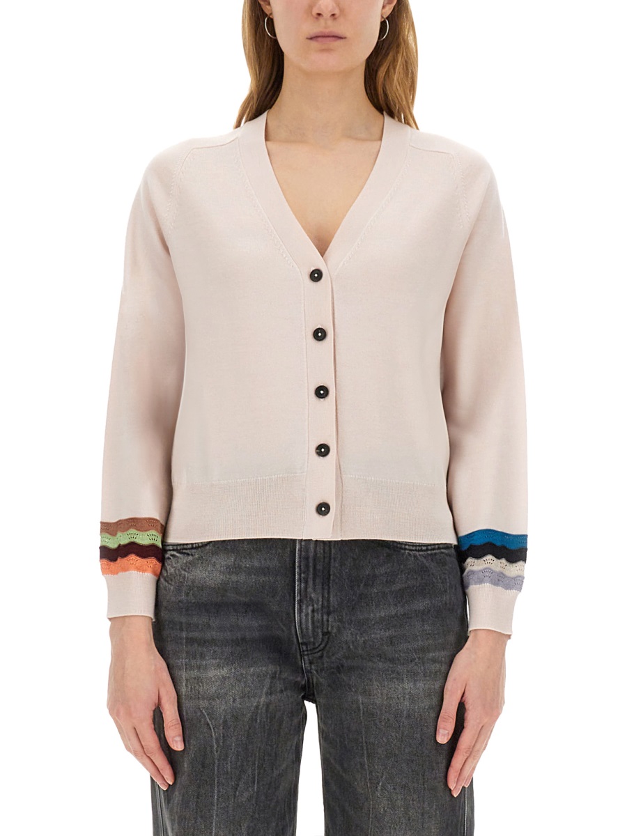 "ZIG ZAG" CARDIGAN W2R450NP3126308 (PS Paul Smith / ニット・セーター・カーディガン ) | PS Paul Smith (ピーエス ポール・スミス)