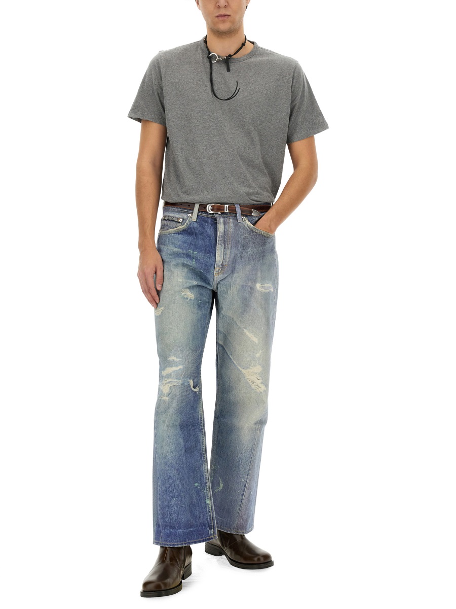 COTTON T-SHIRT M4226NGMGREYMELANGECLEANJERSEY (OUR LEGACY / Tシャツ・カットソー ) | OUR LEGACY (アワーレガシー)(1)