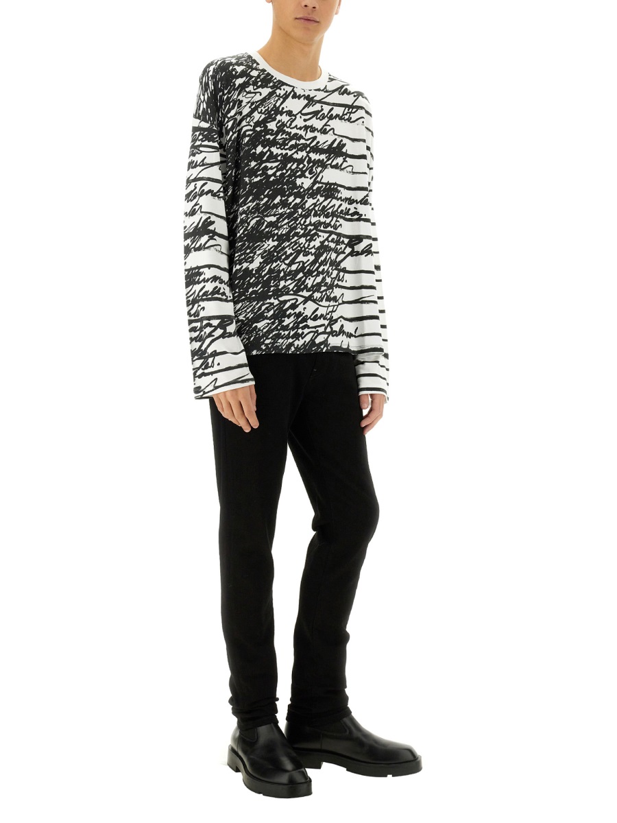 "LOVE LETTER" T-SHIRT EH1EK036GE33GAB (Balmain / Tシャツ・カットソー ) | Balmain (バルマン)(1)