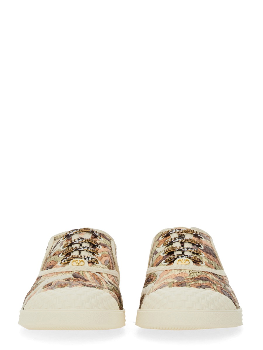 スニーカー VALENTINO SS25 \"BAY BY BAY\" SNEAKER (6W2S0LH8TAQ QLN) Valentino Garavani Bay By Bay Sneakers | Black | FARFETCH