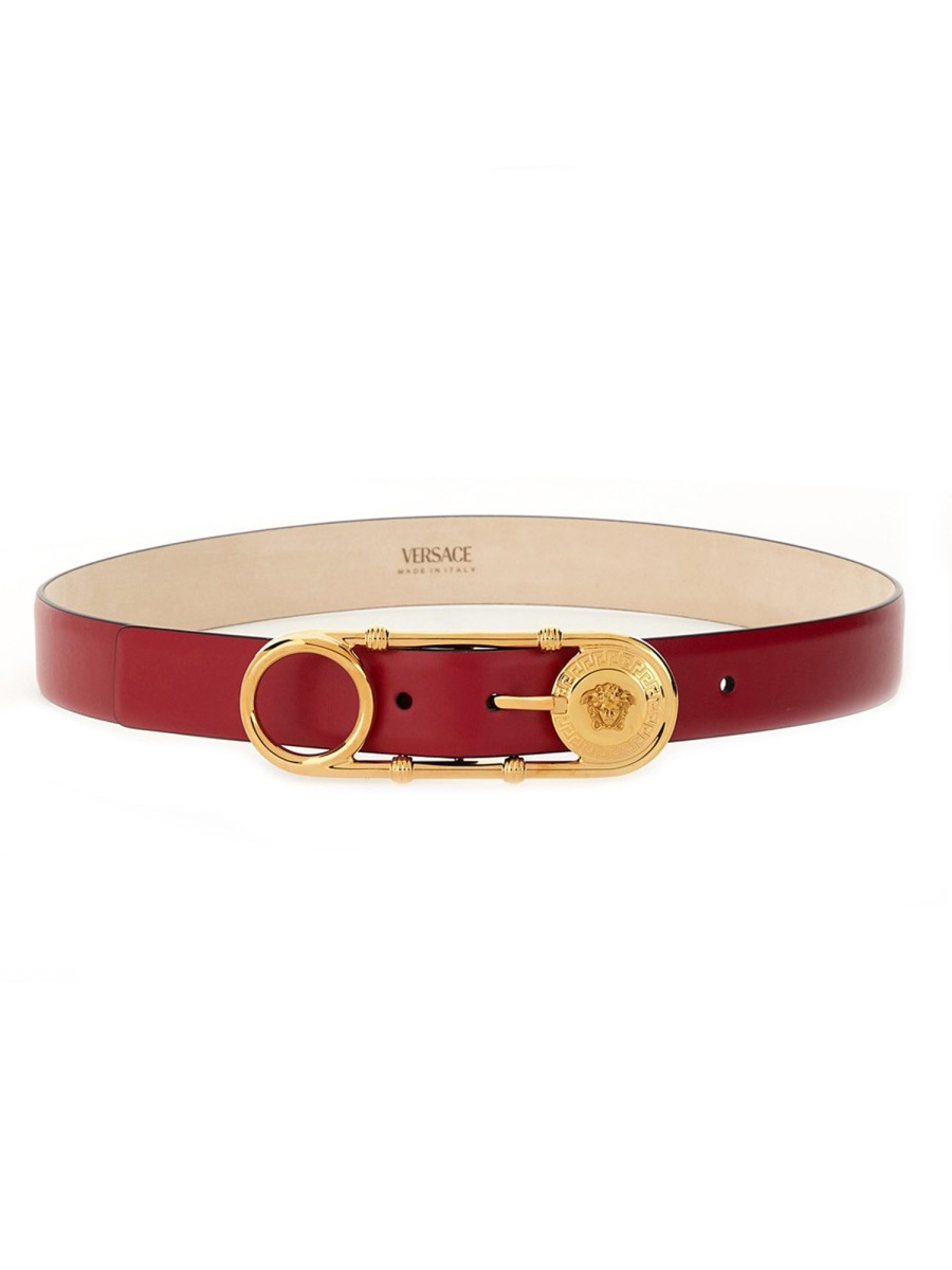 "SAFETY PIN" BELT 1005786DV3T1RB3V (VERSACE / ベルト・サスペンダー ) | VERSACE (ヴェルサーチェ)
