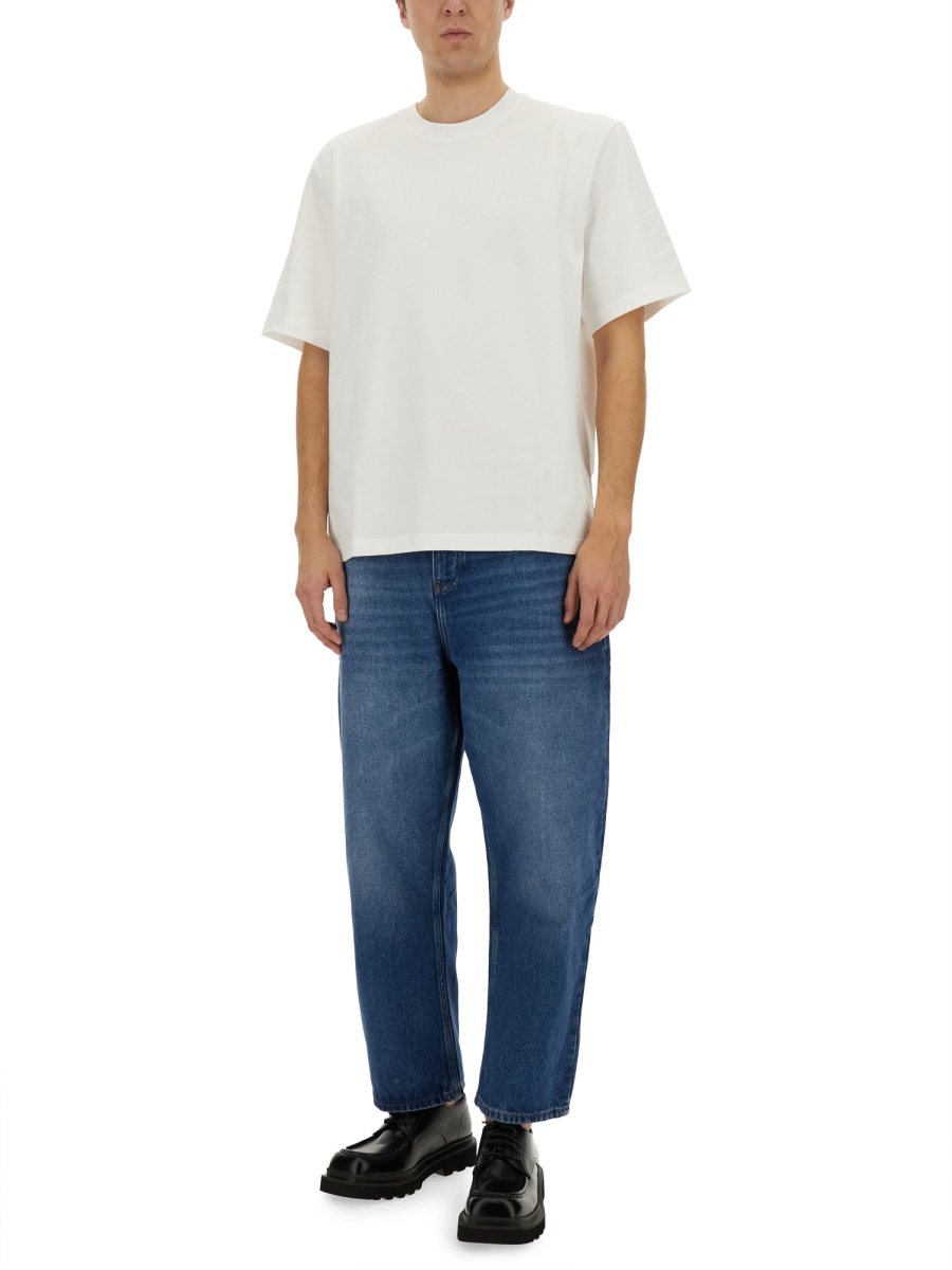 CURVED CROPPED JEANS LANDSNM1111WORNWASHINDIGO (Studio Nicholson / ジーンズ ) | Studio Nicholson (スタジオニコルソン)(1)