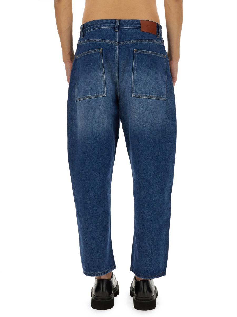 CURVED CROPPED JEANS LANDSNM1111WORNWASHINDIGO (Studio Nicholson / ジーンズ ) | Studio Nicholson (スタジオニコルソン)(2)