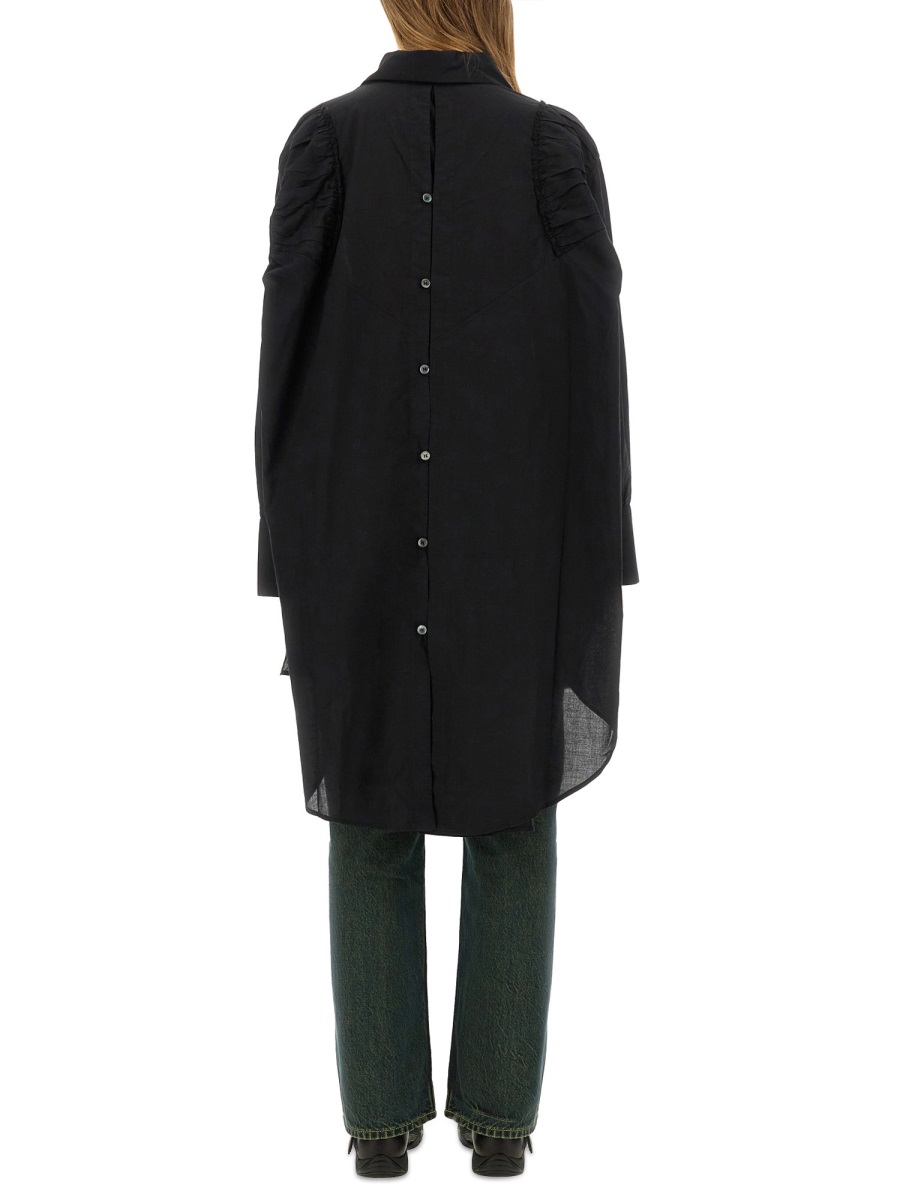 CHEMISIER DRESS "GALE" W2257GBBLACKVOILE (OUR LEGACY / ワンピース・ドレス・オールインワン ) | OUR LEGACY (アワーレガシー)(2)