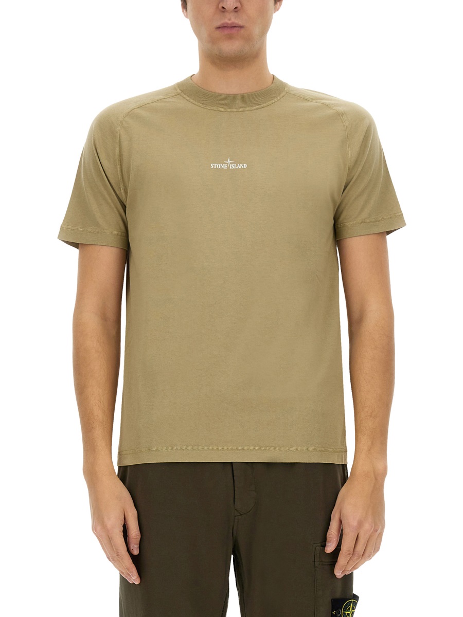 T-SHIRT WITH LOGO 2100020S0080V009A (STONE ISLAND / Tシャツ・カットソー ) | STONE ISLAND (ストーンアイランド)