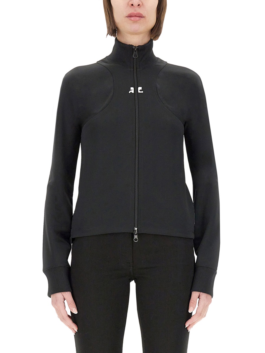 INTERLOCK SCUBA JACKET 125JVE110JS00919999 (Courrèges / スウェット・フーディー ) | Courrèges (クレージュ)