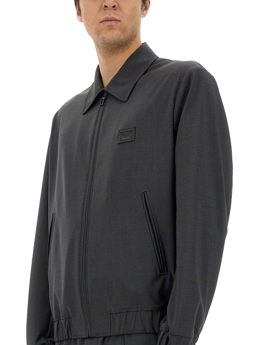 WOOL CANVAS JACKET WITH PLAQUE G9BMUTFURK8N0542 (Dolce & Gabbana / カジュアルジャケット ) | Dolce & Gabbana (ドルチェガッバーナ)(3)