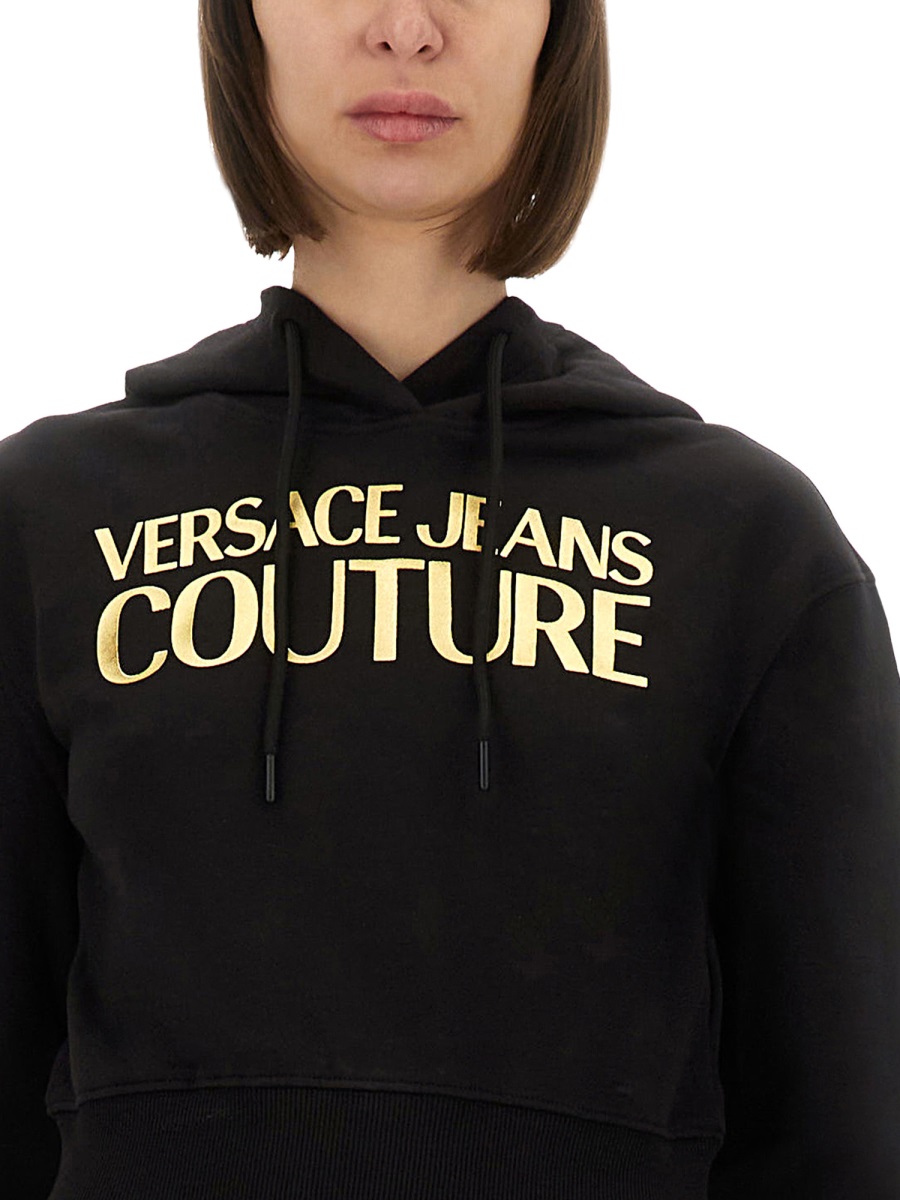 SWEATSHIRT WITH LOGO 78HAIT01CF01TG89 (VERSACE JEANS COUTURE / スウェット・フーディー ) | VERSACE JEANS COUTURE (ヴェルサーチェ ジーンズ クチュール)(3)