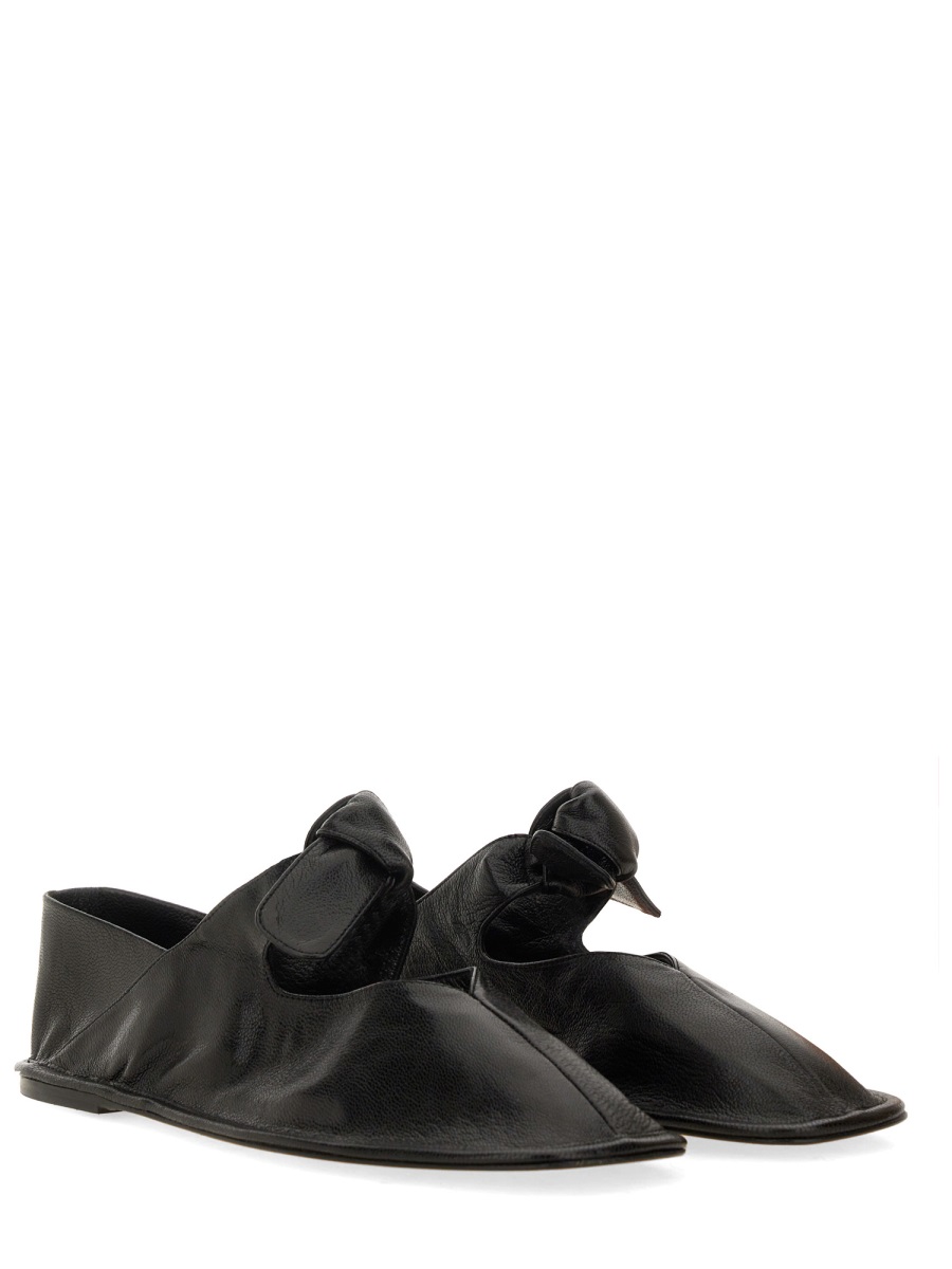 BALLERINA IN PELLE LLSSWFA240011BLACK (HEREU / フラットシューズ ) | HEREU (へリュー)(1)