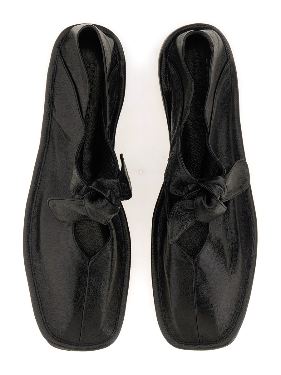 BALLERINA IN PELLE LLSSWFA240011BLACK (HEREU / フラットシューズ ) | HEREU (へリュー)(5)