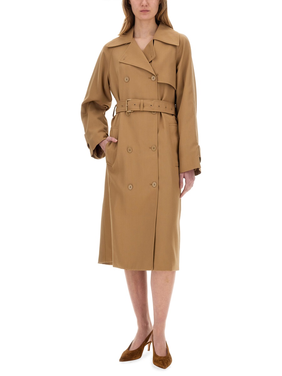 DOUBLE-BREASTED TRENCH COAT MR520EXBQZ214CAFE (MICHAEL MICHAEL KORS / コート ) | MICHAEL MICHAEL KORS (マイケル・マイケル・コース)(1)