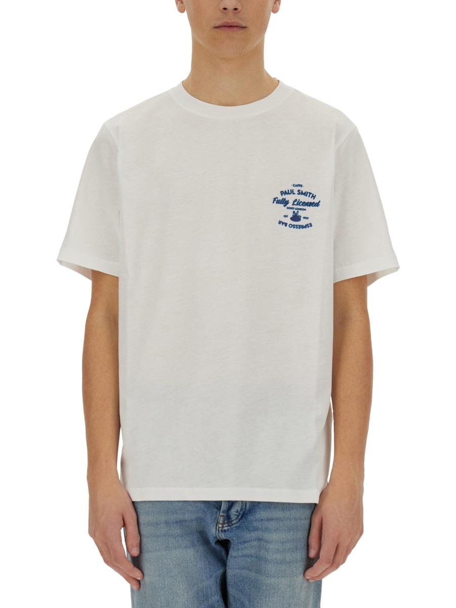 ESPRESSO BAR PRINT T-SHIRT M1R697PPP492001 (Paul Smith / Tシャツ・カットソー ) | Paul Smith (ポール・スミス)