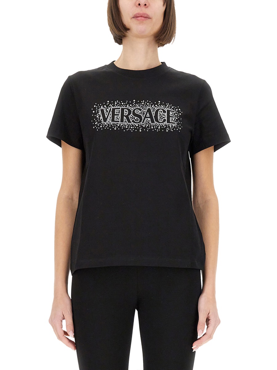 "STARRY SKY" T-SHIRT 10189811A136702B300 (VERSACE / Tシャツ・カットソー ) | VERSACE (ヴェルサーチェ)