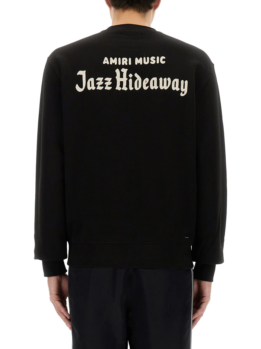"JAZZ HIDEAWAY CREW" SWEATSHIRT AMJYCW1063BLACK (AMIRI / スウェット・フーディー ) | AMIRI (アミリ)(2)