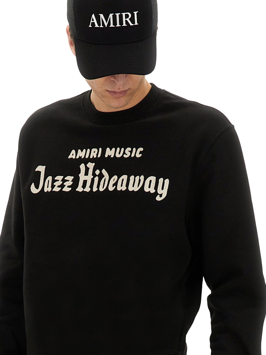 "JAZZ HIDEAWAY CREW" SWEATSHIRT AMJYCW1063BLACK (AMIRI / スウェット・フーディー ) | AMIRI (アミリ)(3)