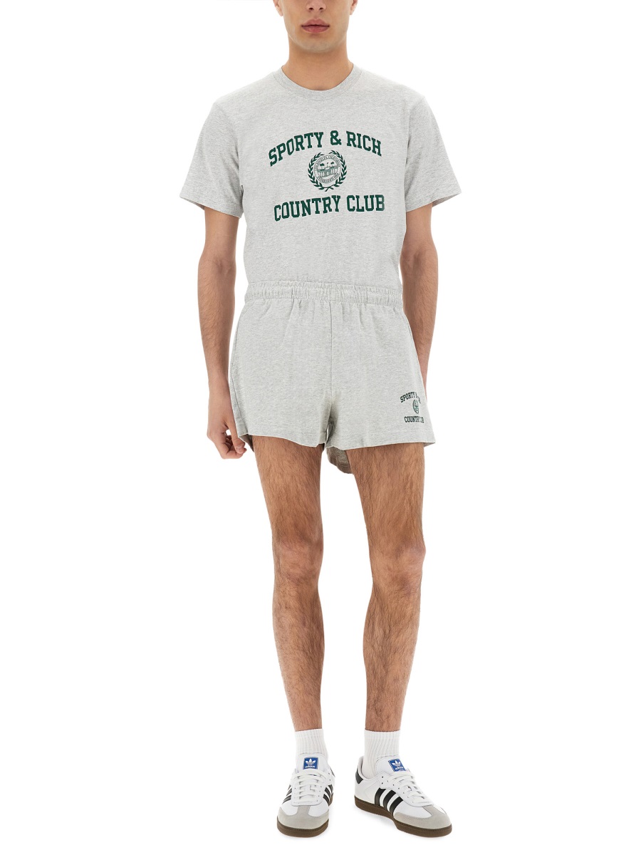 VARSITY T-SHIRT TO043606218GY0319 (Sporty & Rich / Tシャツ・カットソー ) | Sporty & Rich (スポーティアンドリッチ)(7)